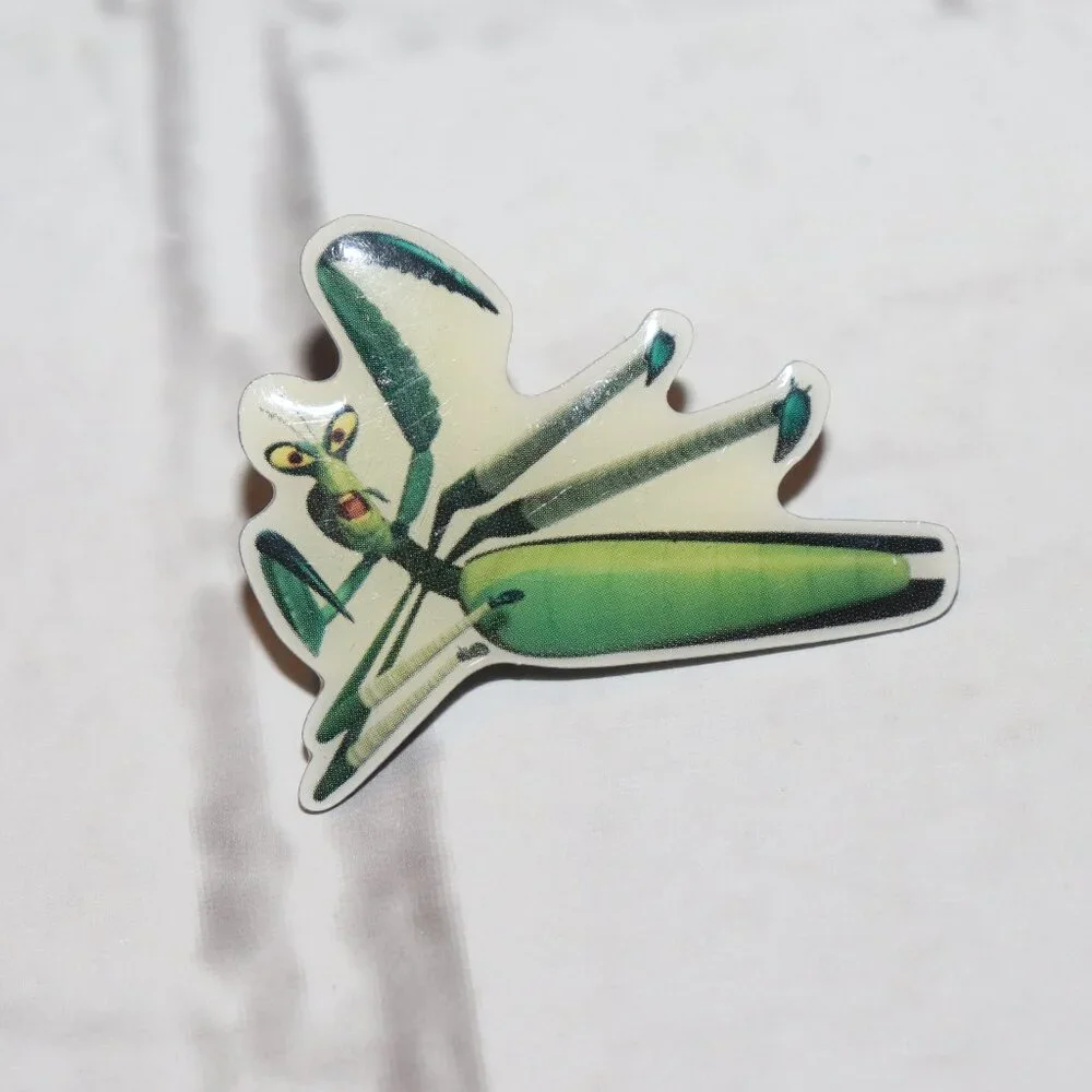 Kung Fu Panda Lapel Pin Mantis 1.75